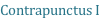 Contrapunctus I